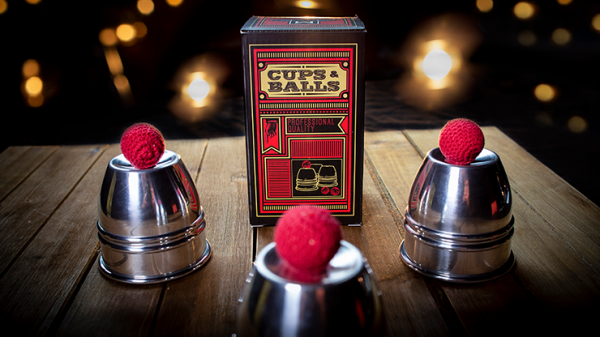 CUPS and BALLS (Becherspiel) Aluminum by Murphy's Magic