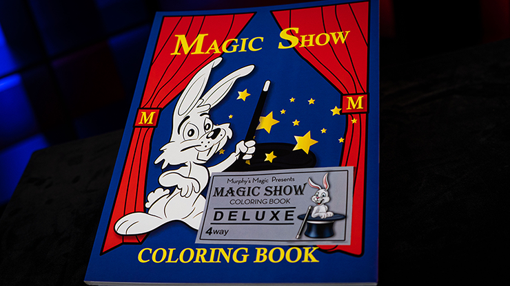 MAGIC SHOW Coloring Book - Malbuch - by Murphy's Magic
