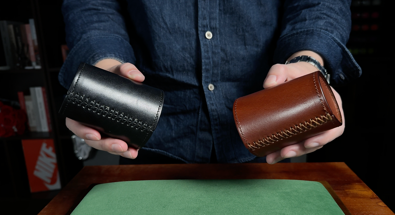 MS Leather Chop Cup by Bond Lee & MS Magic (Black)