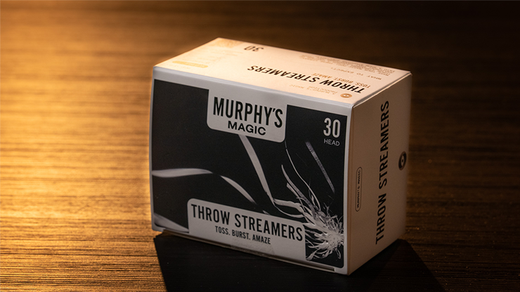 Throw Streamers 12 Stck. (Weiss) by Murphy's Magic