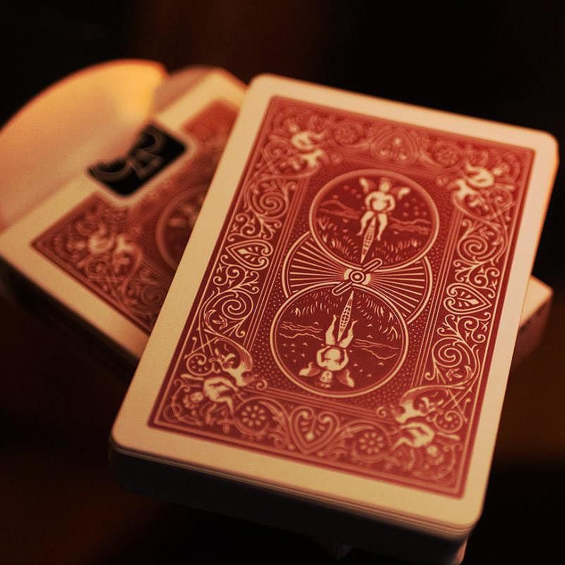 Bicycle - Metallic Deck Ruby