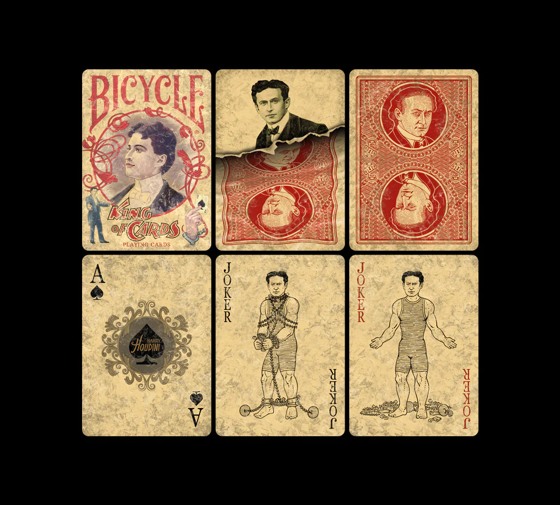 Bicycle Harry Houdini Playing Cards