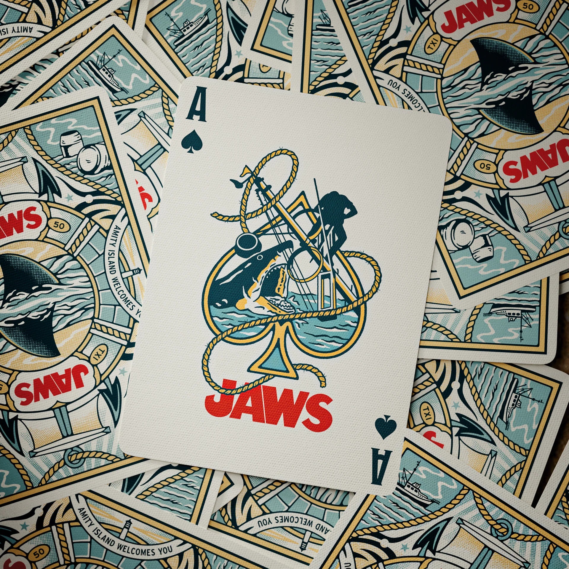 JAWS Playing Cards by theory11