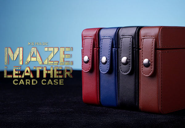 MAZE Leather Card Case by Bond Lee