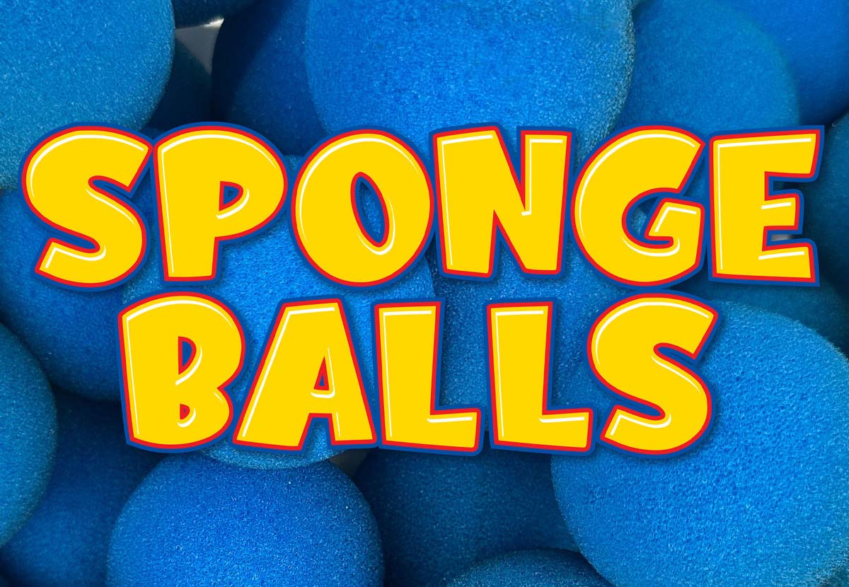 Sponge Balls by Penguin Magic (4er Pack)