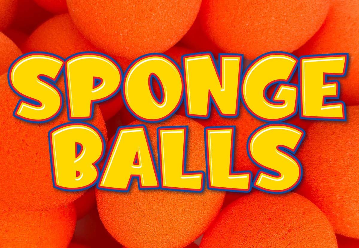Sponge Balls by Penguin Magic (4er Pack)