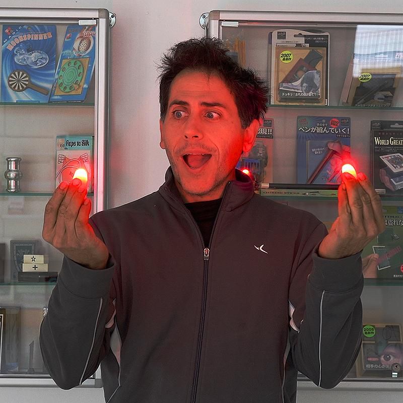 The Ghost Light - Red - Super Strong (pair)