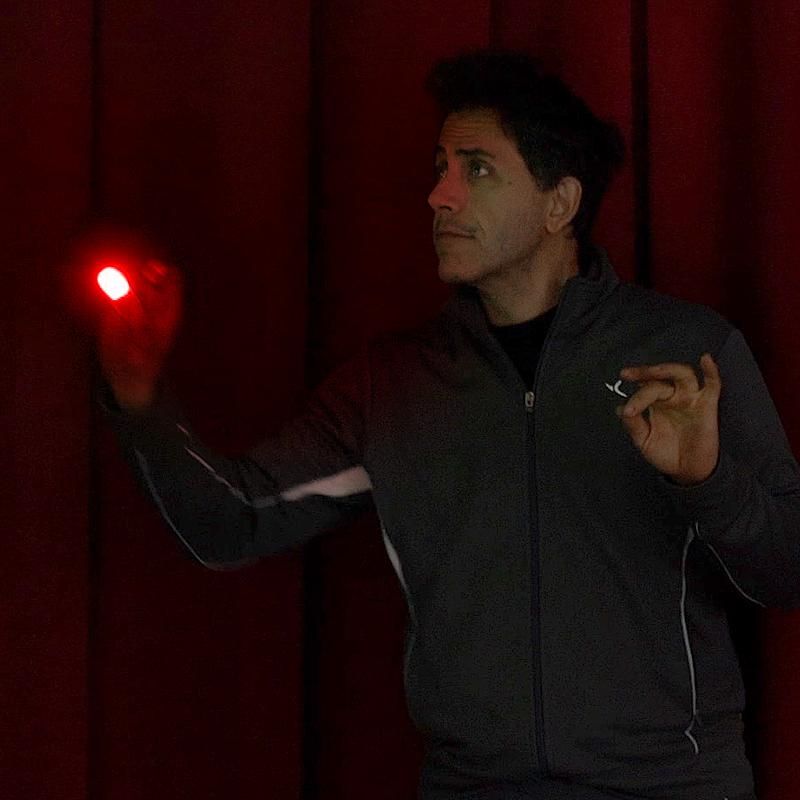 The Ghost Light - Red - Super Strong (pair)
