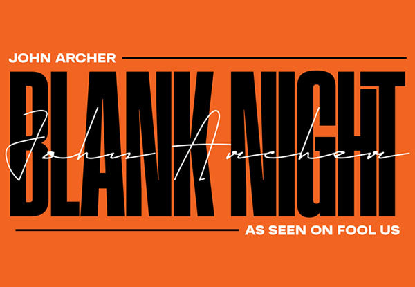 Blank Night 2025 Edition by John Archer