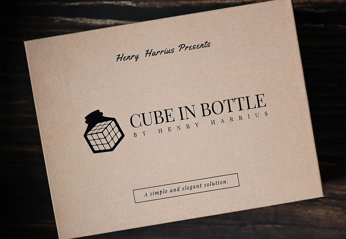 Cube In Bottle by Henry Harrius