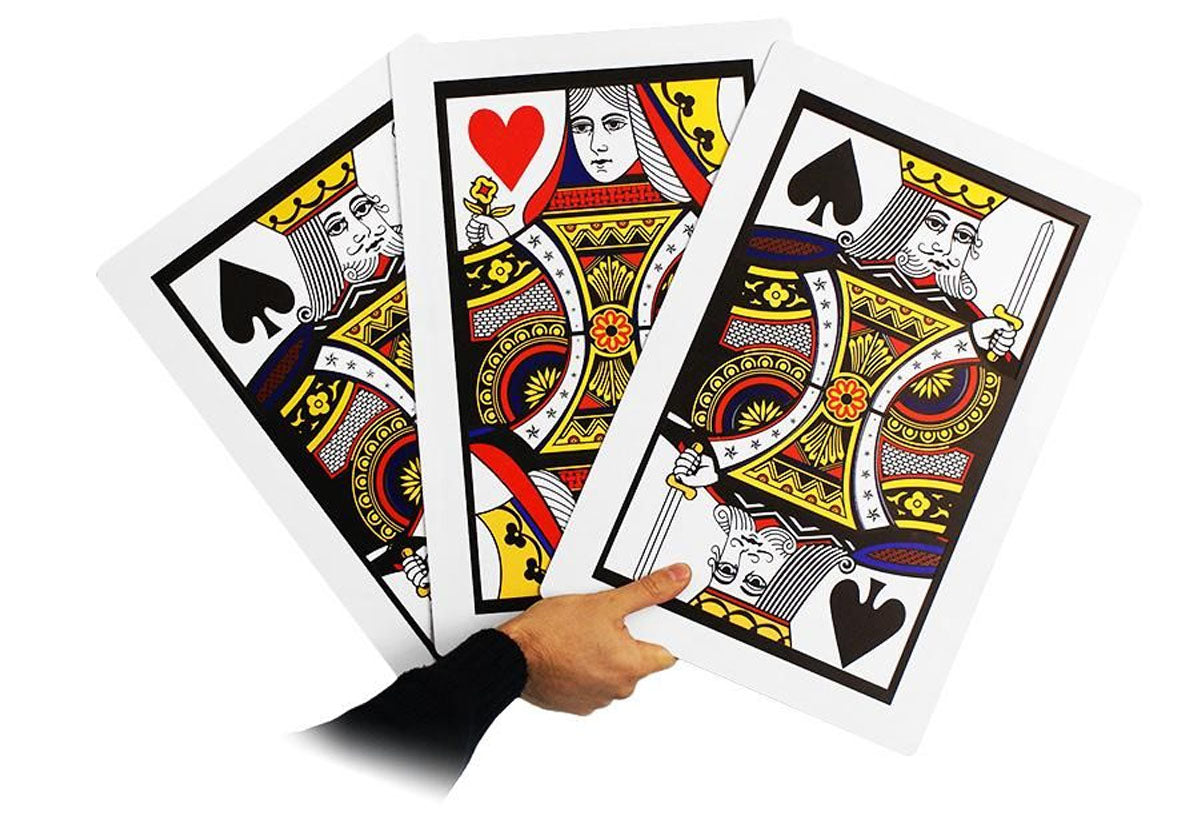 Find The Lady (Riesenkarten)