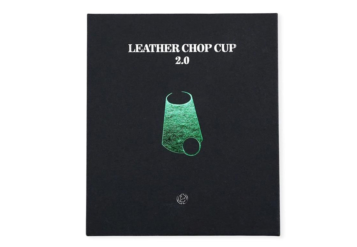 Leather Chop Cup by TCC (Deep Forest Green)