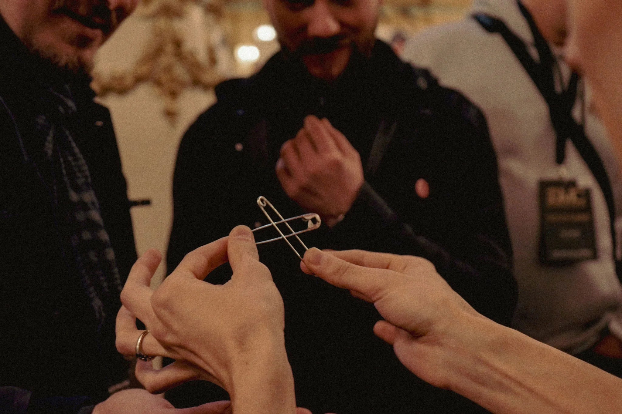 Non-Safety Pins by Juan Colás