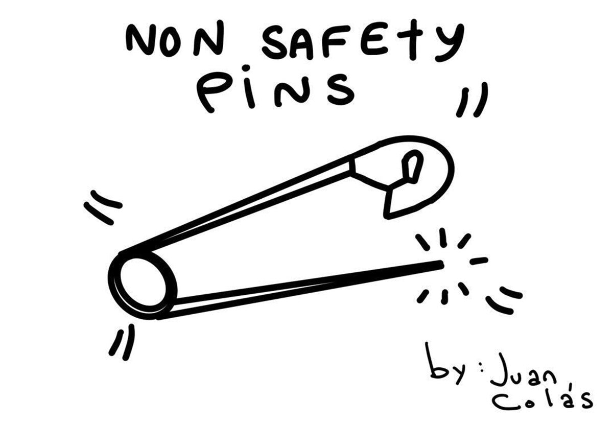 Non-Safety Pins - Juan Colás