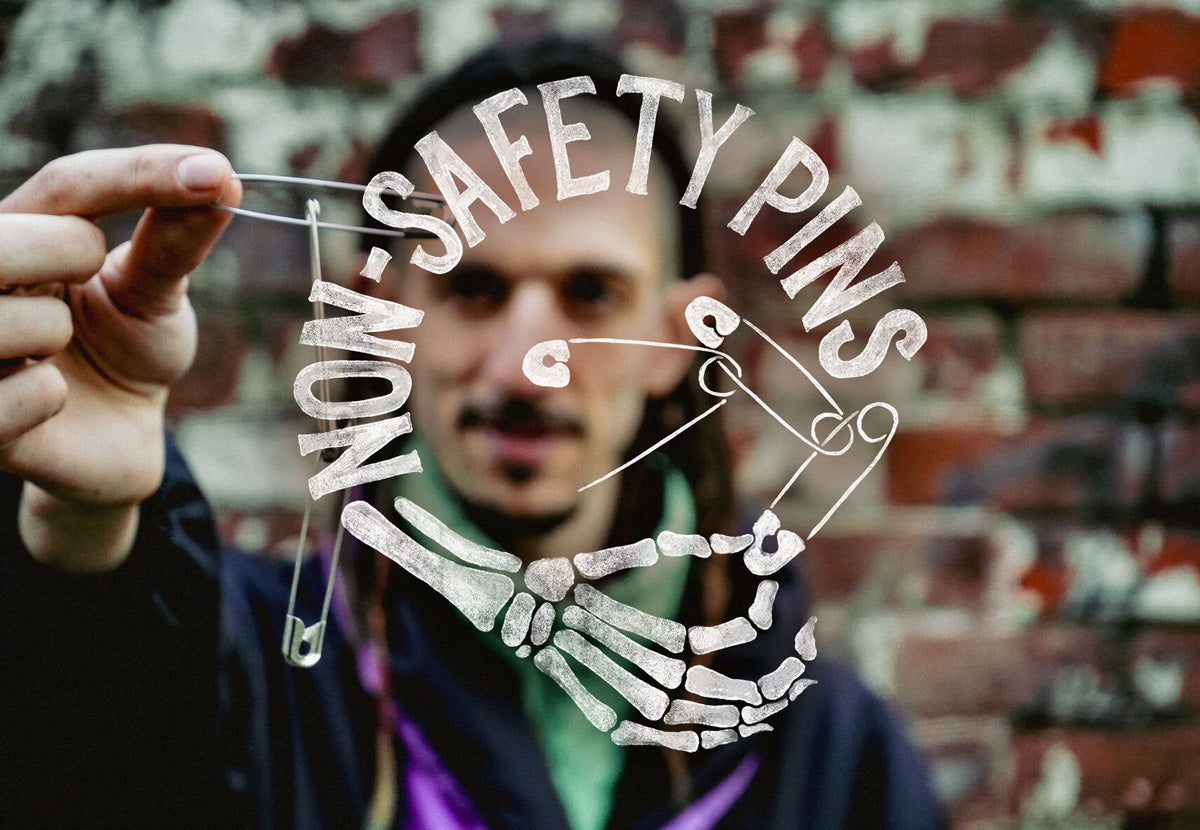 Non-Safety Pins by Juan Colás