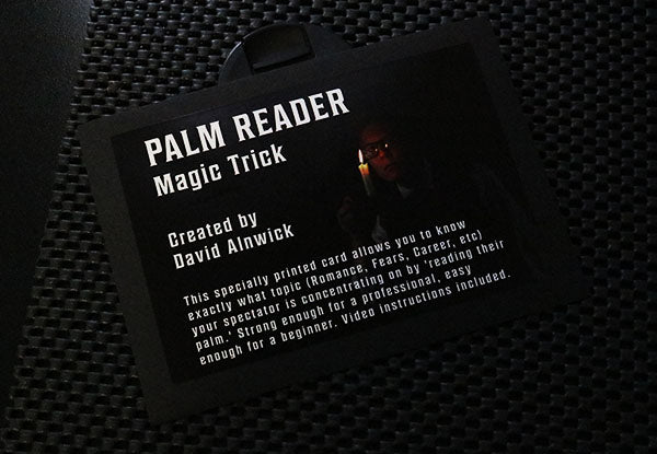 The Palm Reader Card by David Alnwick