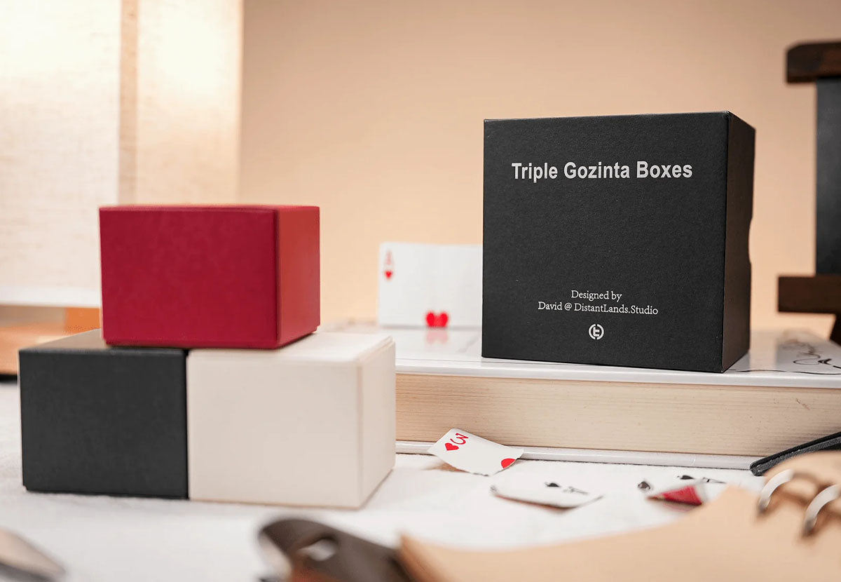 Triple Gozinta Boxes by Ivo David Oliveira & TCC Magic