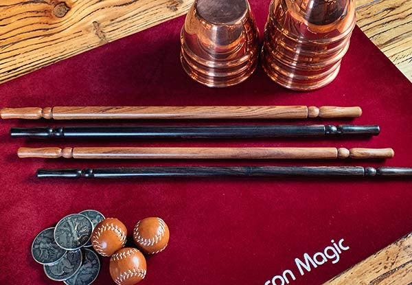 Wooden Wand PRO by Harry He & Bacon Magic