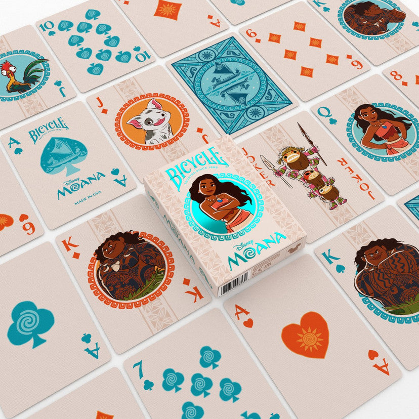 Bicycle Moana Playing Cards by US Playing Card