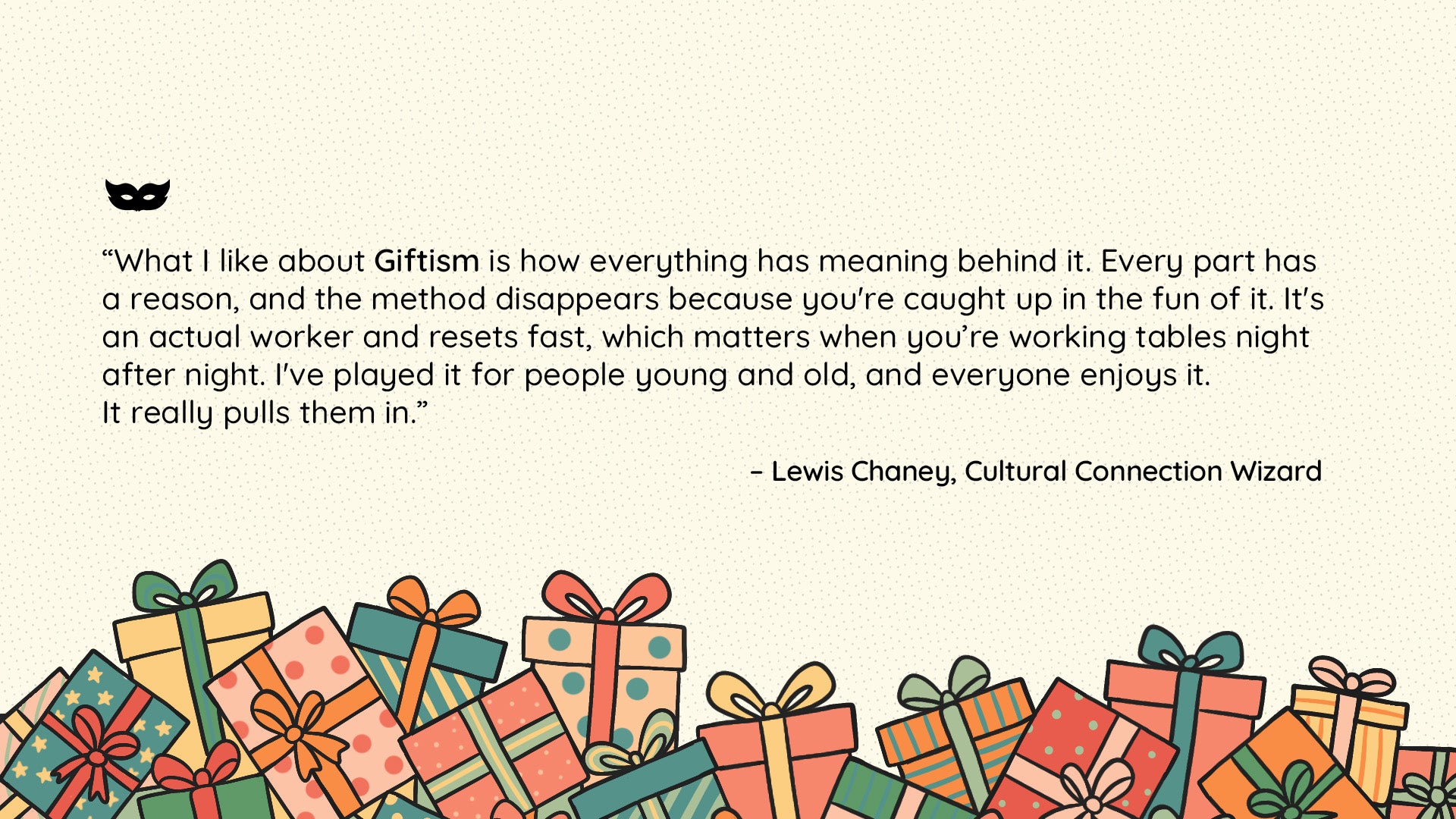 GIFTISM by Deuce Gala Magic