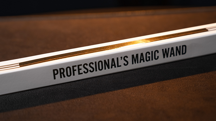Professional's Magic Wand (Ebenholz/Silberne Enden) by Murphy's Magic