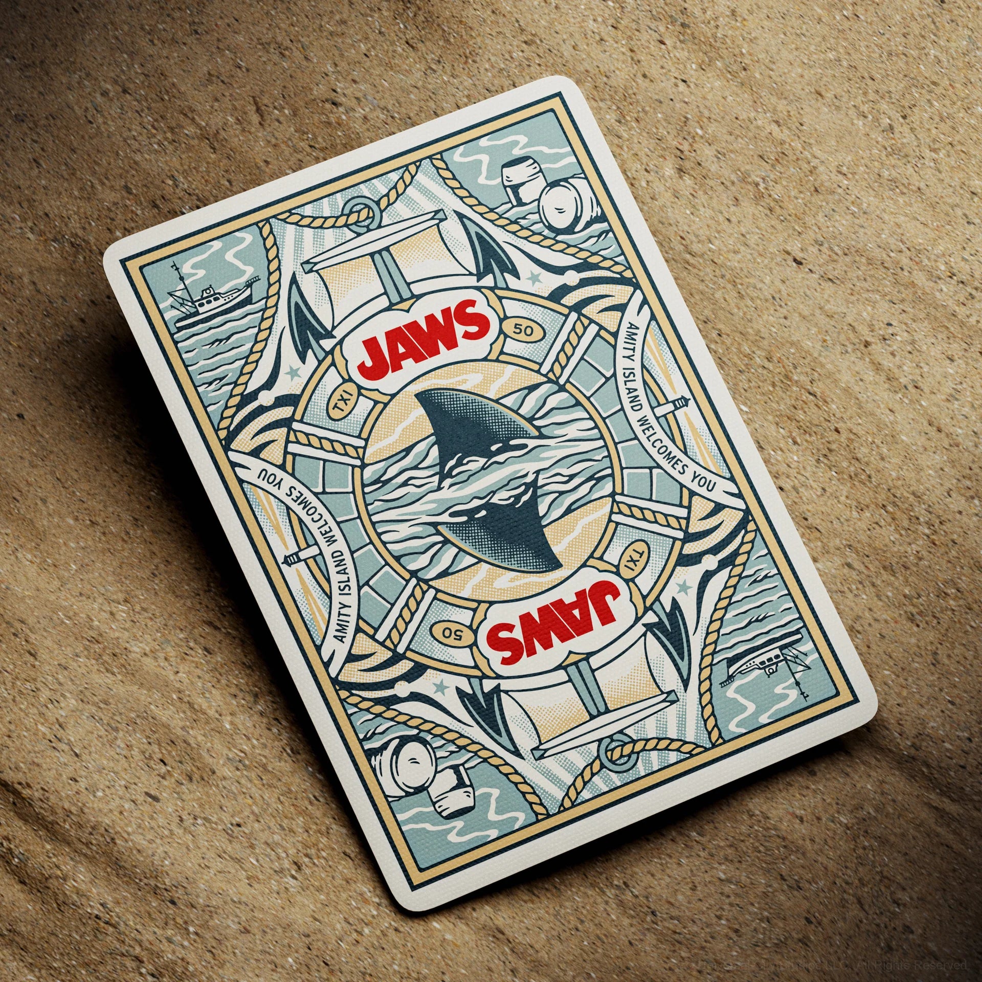 JAWS Playing Cards by theory11