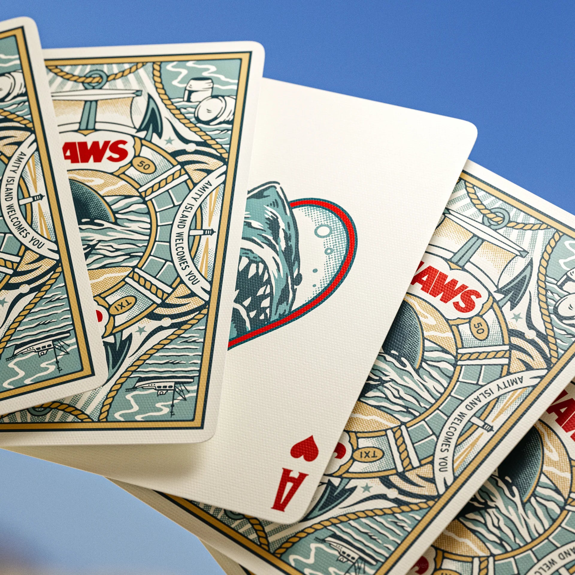 JAWS Playing Cards by theory11