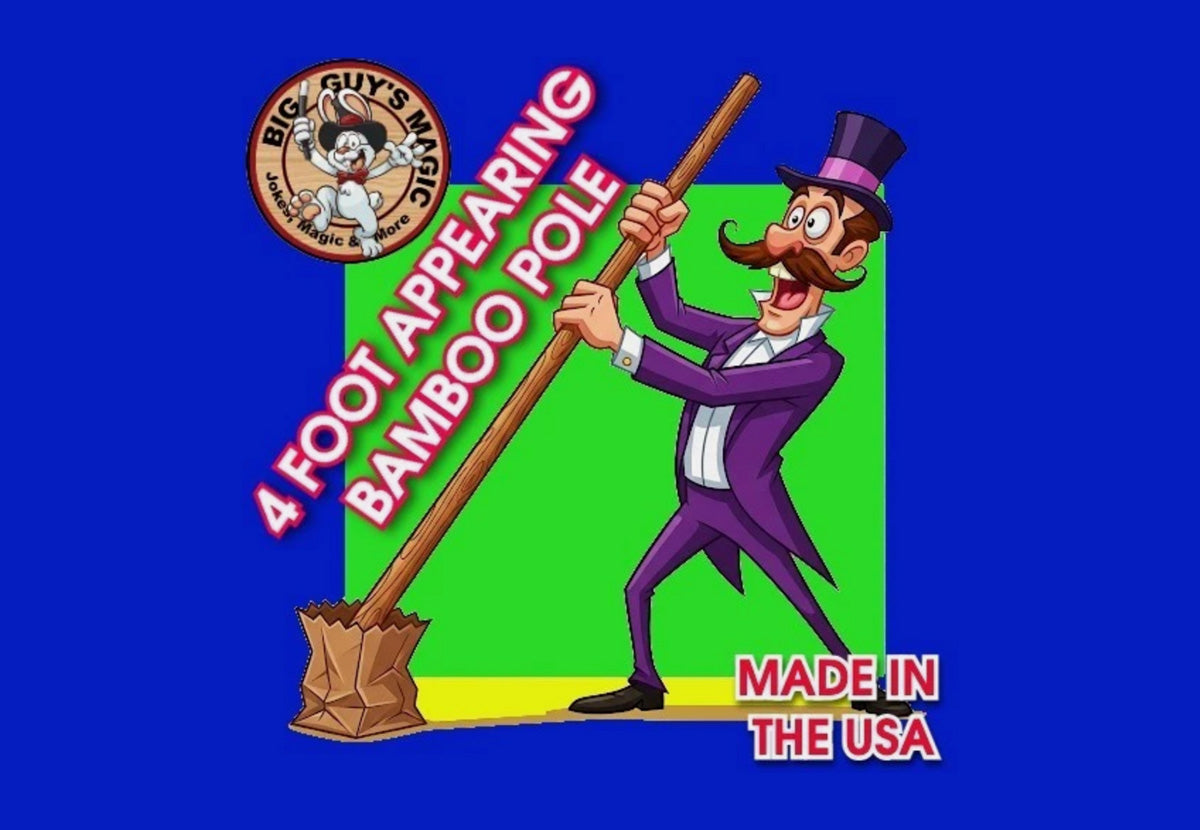 Appearing 8 Foot poles by Big Guy Magic