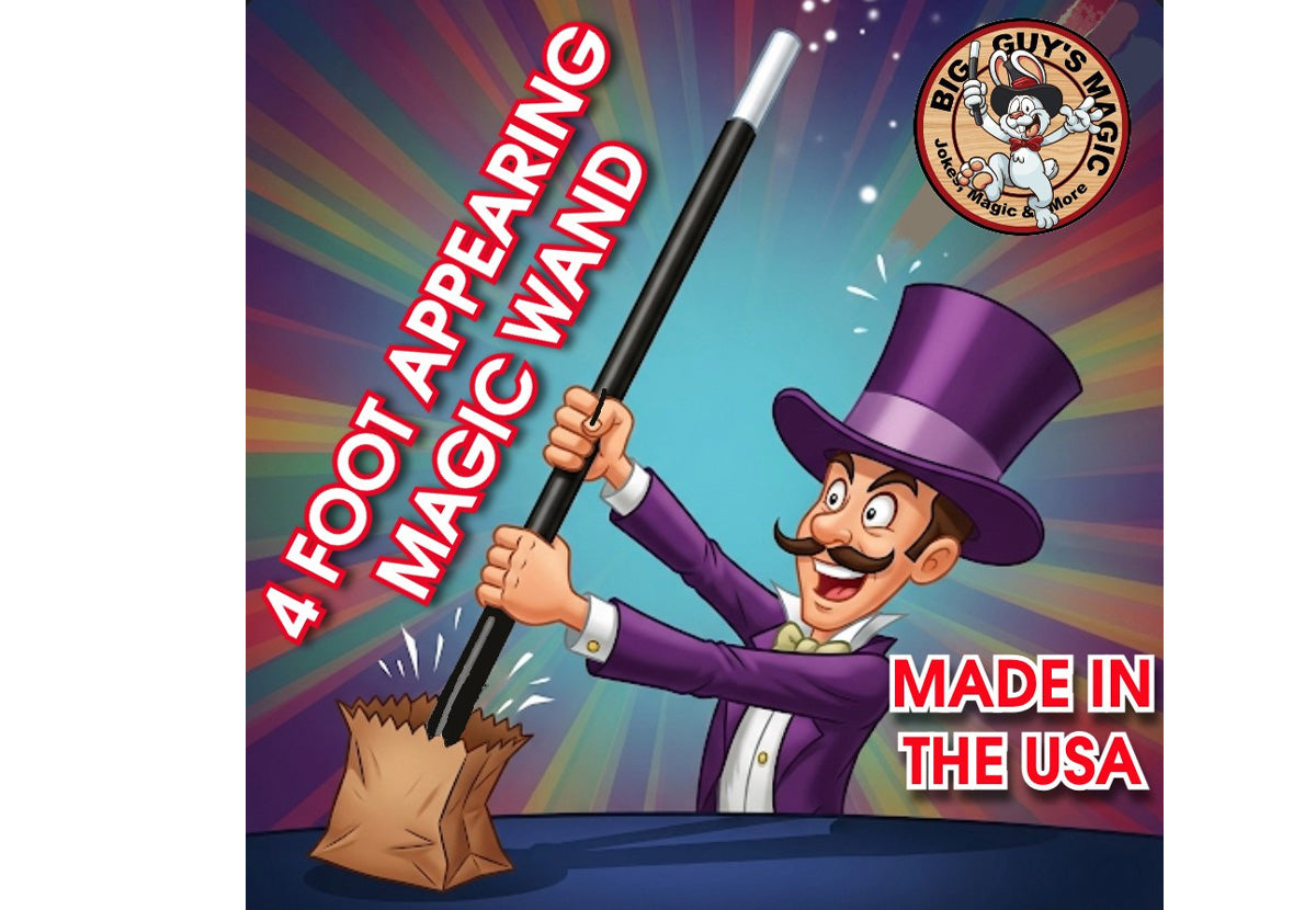 Appearing 8 Foot poles by Big Guy Magic