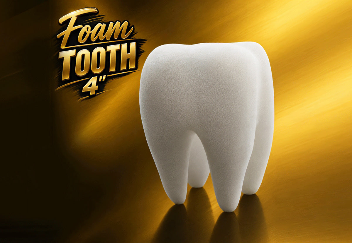 Foam Tooth 4"