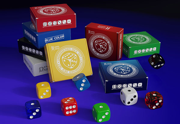 Regular Dice Set (9 Normal Dice) by IARVEL Magic