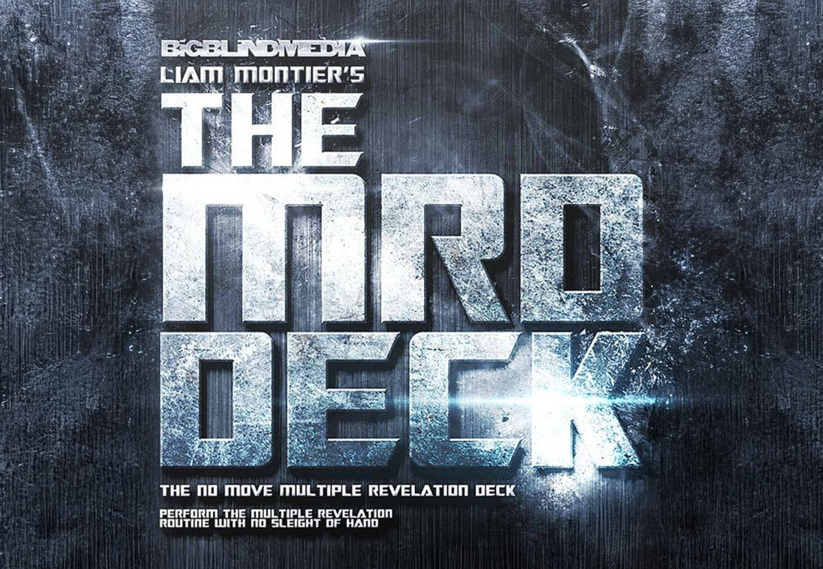 The MRD Deck (Red) by Big Blind Media