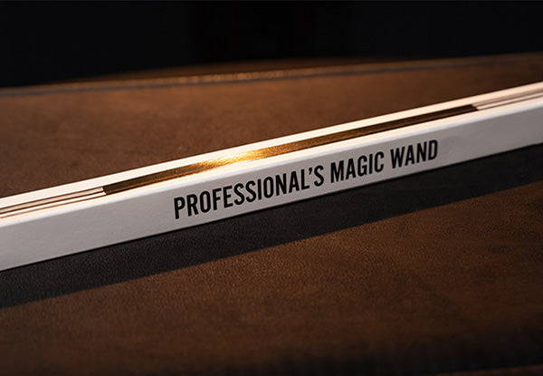 Professional's Magic Wand (Ebenholz/Silberne Enden) by Murphy's Magic