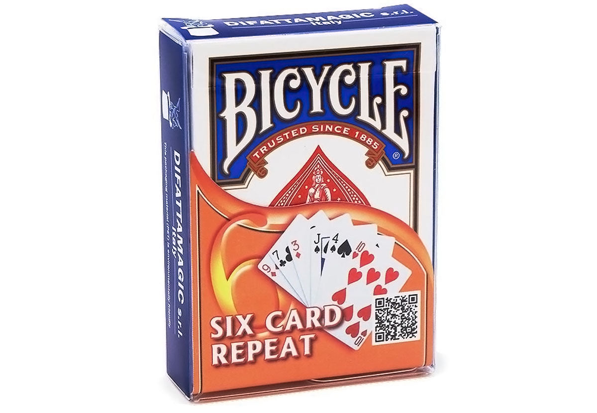 Six Card Repeat (Blau)